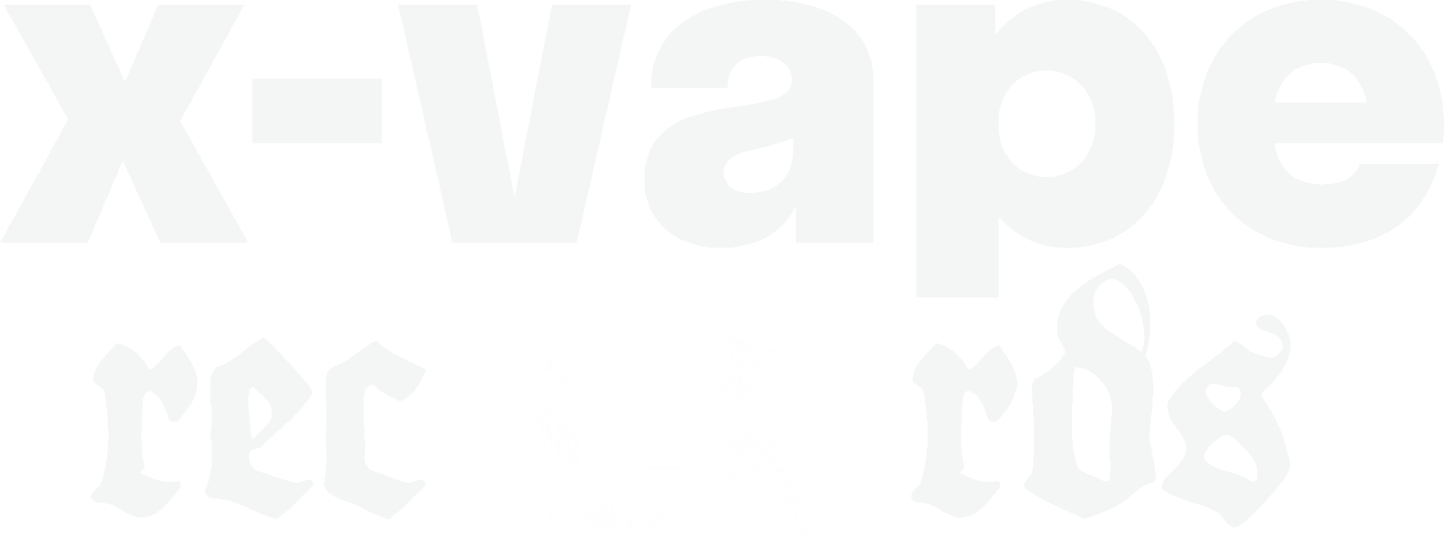 x-vape records logo